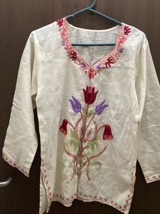 Short Kashmiri Kurta for NEHA Only