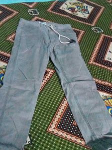 Men's Grey Cargo Pants