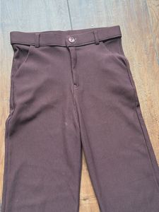 Stylish Brown Wide Leg Pants