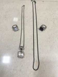 Chic Pendant & Ring Set
