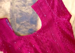 STRAIGHT MAROON KURTA