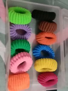 Colorful Hair Ties - Pack of 11