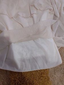 Chic Ruffle Cold Shoulder Top