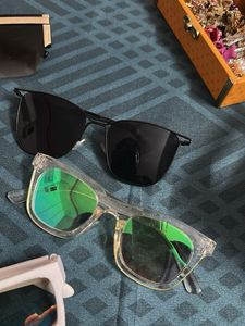 Stylish Flat-Top Sunglasses