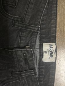 Charcoal Denim Jeans – Like New (Worn Once)