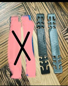 Face Mask Extenders combo of 2 black n grey