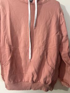 Men peach Hoodie for Everyday Comfort