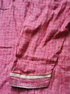Red Printed Kurta with lining