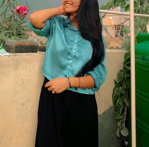 Price Drop ....For Today Only Beautiful Crop Shirt For Girls