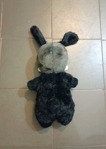 Cute Black Bunny Plush Toy