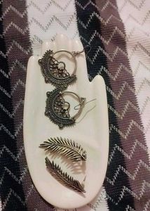 Statement Drop Earrings (Combo Of 3)