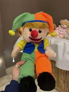 Vintage Clown Plush Toy
