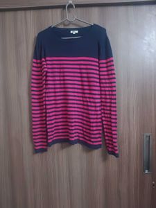 Striped Long Sleeve Top