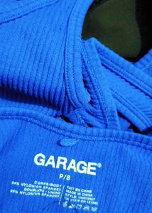 Blue &amp; Black Activewear Set