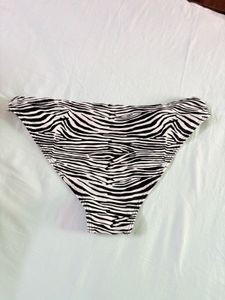 Zebra Print Bikini Bottom