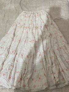 Cottagecore Floral Maxi Skirt
