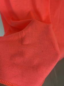 Neon Orange Tank Top with Sunglasses Print