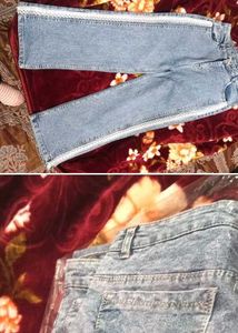 Silver Tone Earrings with jeans and short kurti