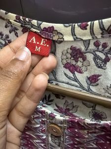 Floral Print Kurta