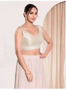 Ethnic  Sleeveless Blouse