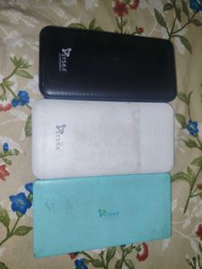 Syska Power Banks - Lot of 3