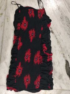 Floral Print Mini Dress