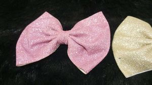 Sparkly Hair Bows - Set of 3
