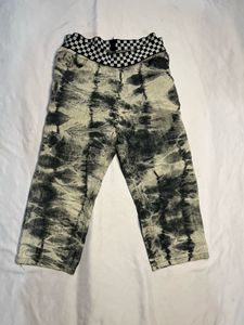 Unique Tie-Dye Jeans with Waistband