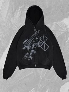 berserk zipup hoodie