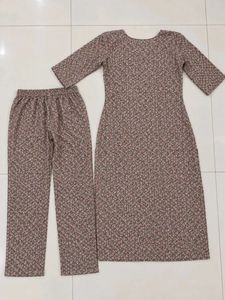 cotton plazo suit