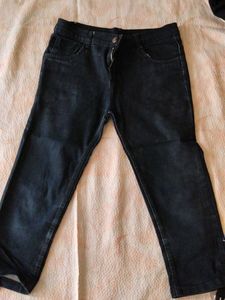 Classic Dark Wash Denim Jeans