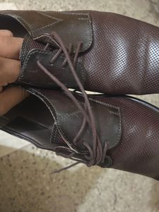 Men's Brown Leather Formal Shoes