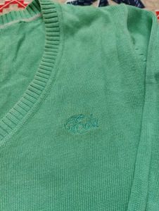 Esprit Green V-Neck Sweater