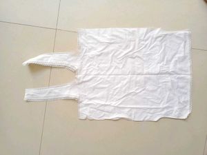 White Lace Trim Camisole