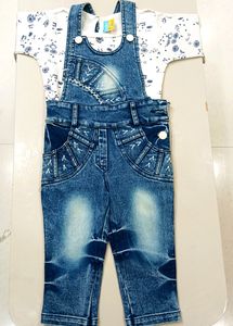 Libas Brand Dungaree For 3 - 4 Years  Girls