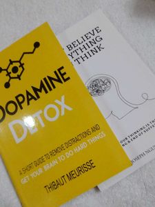DONT BELIEVE EVERYTHING YOU THING DOPAMINE DETOX C