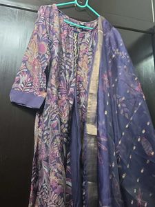 New sharara set..never used..beautuful navy floral