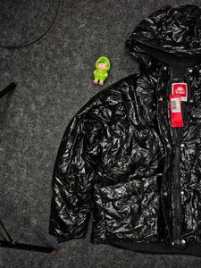 Kappa  Jacket - Shiny Black