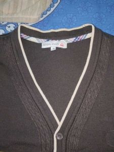Brown Cardigan Sweater