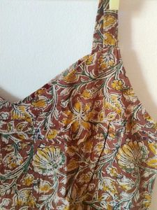 Beautiful floral short kurti