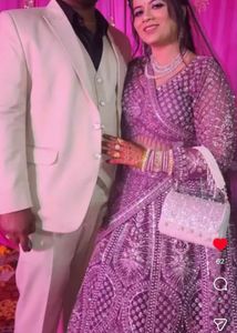 party wear heavy lehenga