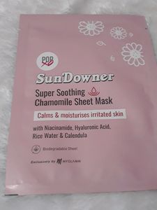 Myglamm Popxo D-tan Sheet mask And Manish malhotra