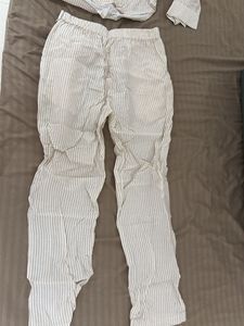 Striped Shirt and Pants Co-ord Set