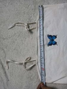 Cute Butterfly🤎34 Crop Top