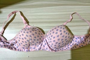 Cute Star print padded bra set of 3
