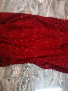 Sparkling Red Party Dress