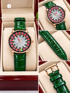 Roulette-Inspired Wristwatch