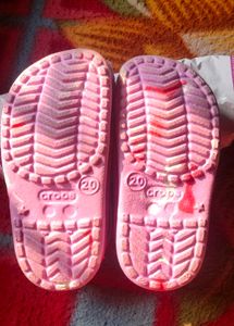 Kids' Pink Crocs