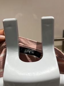baby pink tie not top