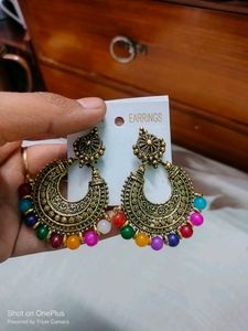 Multi Colour Earrings